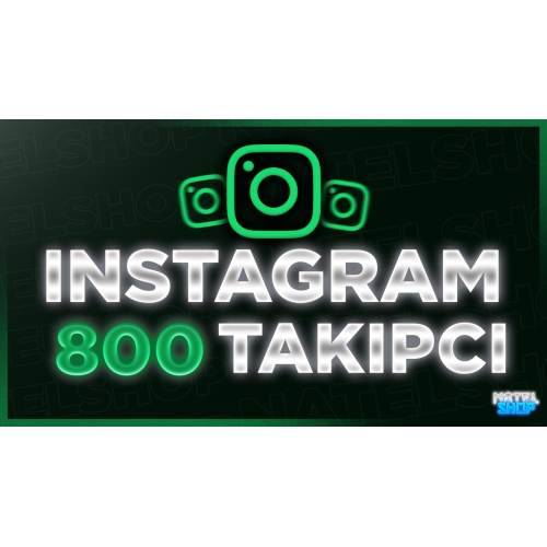  ⭐KALİTELİ INSTAGRAM 800 GERÇEK TAKİPÇİ⭐